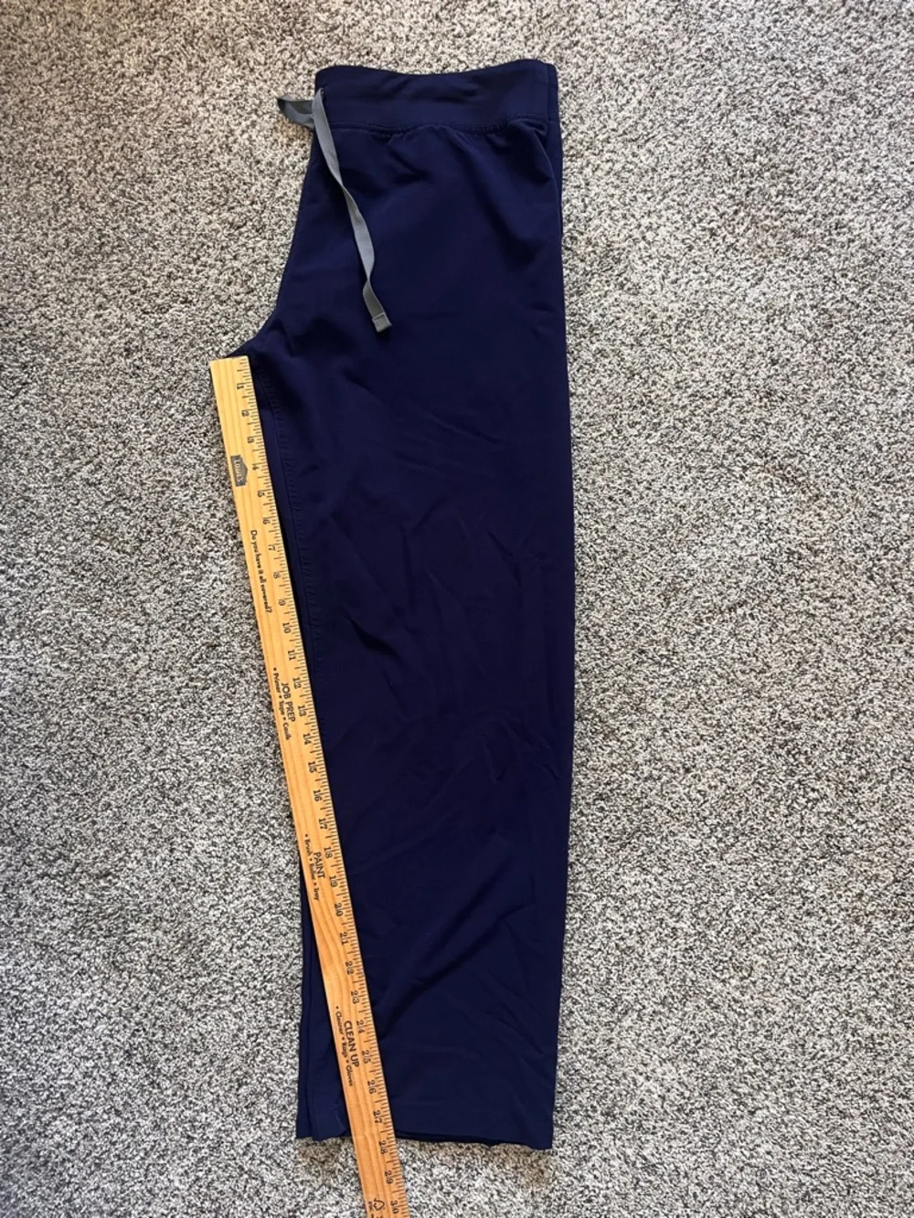 FIGS Scrubs Women’s Casma Top Size Large Livingston Pants Size Large Petite Navy - Picture 16 of 16